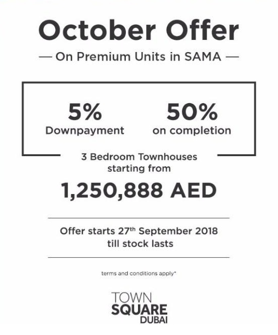 Sama Townhouses Town Square Dubai