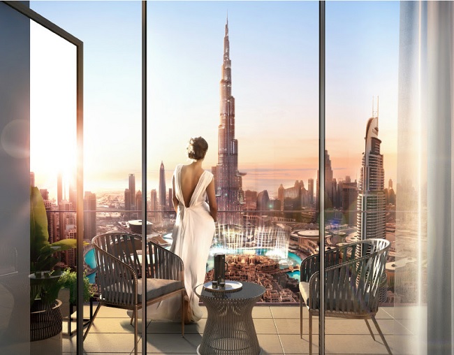 Burj Royale by Emaar view of Burj Khalifa