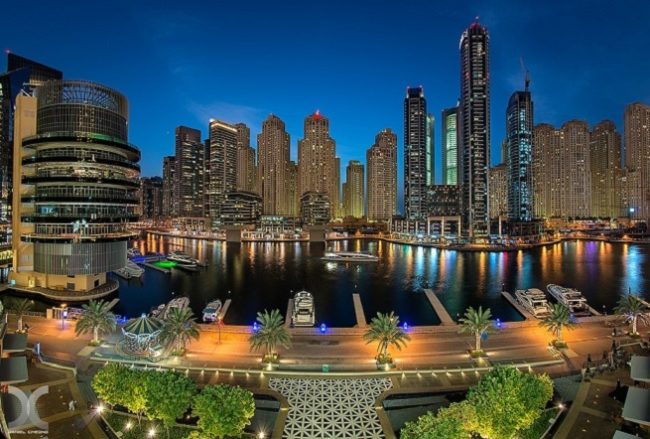 Dubai Marina - Night View