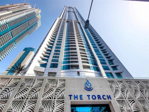 The Torch Tower at Dubai Marina