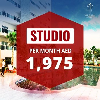 Artistic Heights - Dubai JVC Jumeirah Village Circle - Studio Apartments