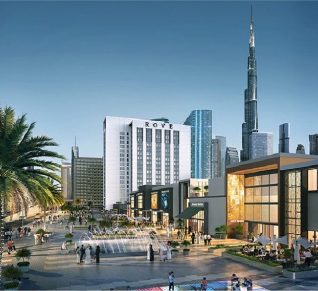 Rove City Walk Hotel Room Investment in Dubai