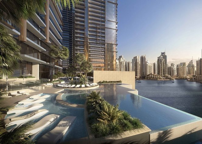 Jumeirah Living Marina Gate - Infinity Pool