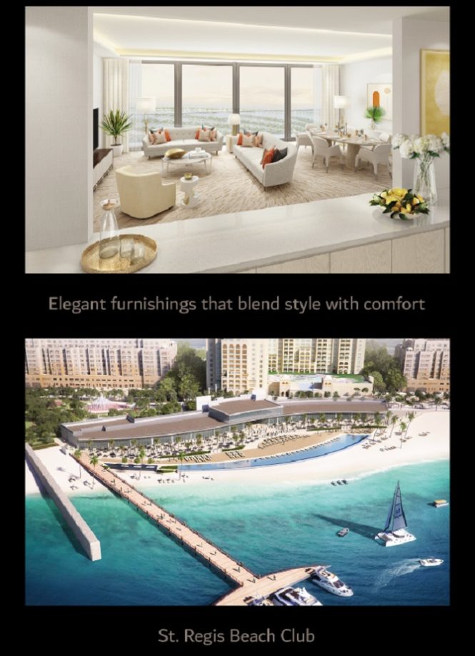 The Palm Tower Residences at Palm Jumeirah by Nakheel - Features