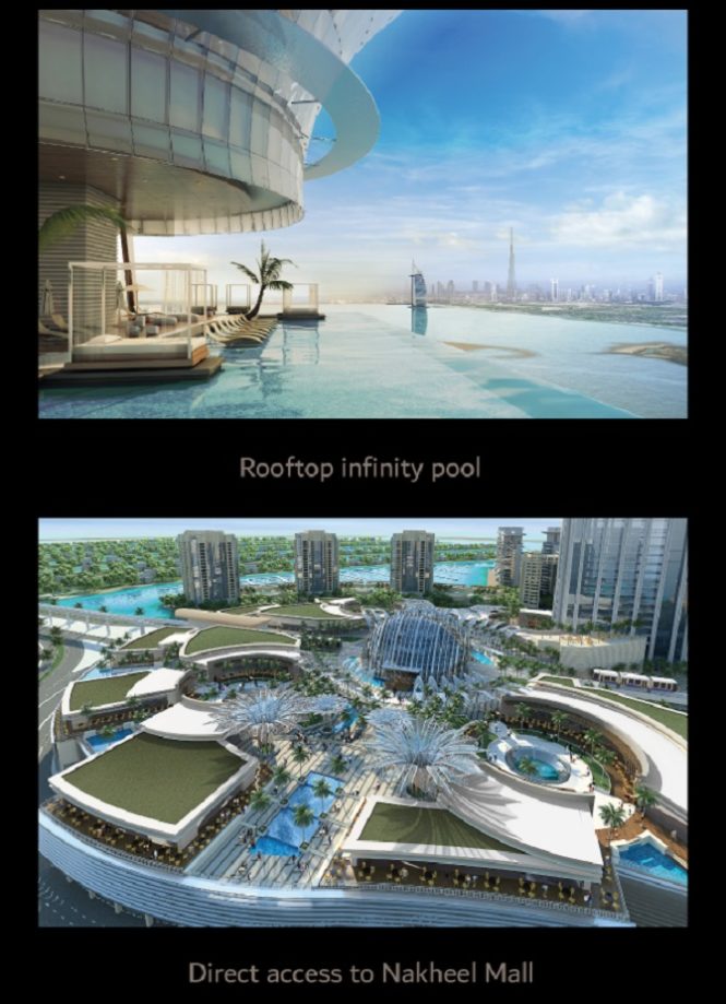 The Palm Tower Residences at Palm Jumeirah by Nakheel - Features