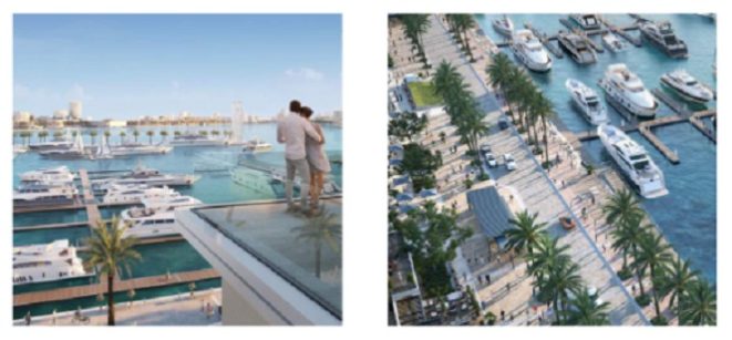 Mina Rashid - SIRDHANA - Views of Dubai Marina and Dubai Skylnie