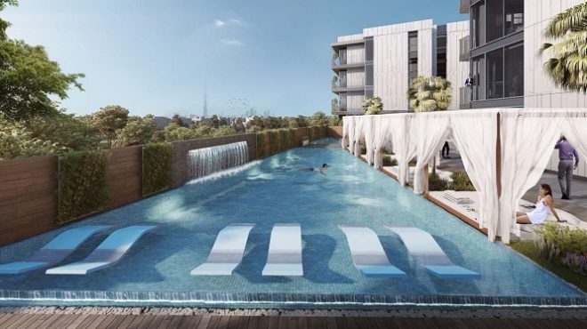 Q Gardens by AVS Developers - Arjan Dubai Swimming Pool