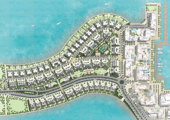 Sur La Mer Townhouses by Meraas in Jumeirah Master Plan