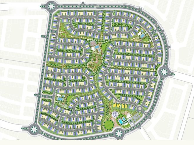 La Rosa - Villanova Dubai. Master Plan