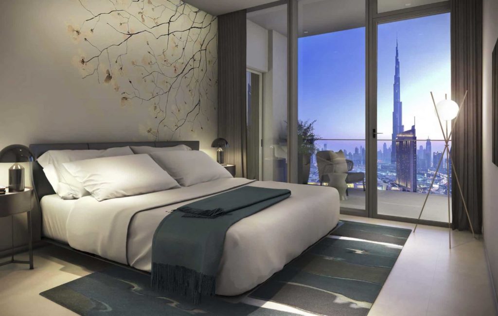 Downtown Views 2 by Emaar luxury apartments - Bedroom