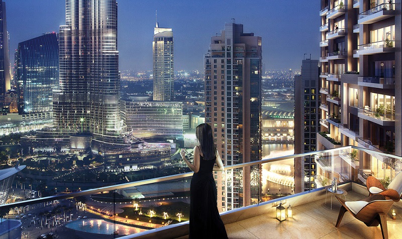 Act One Act Two in Downtown Dubai apartments by Emaar - View