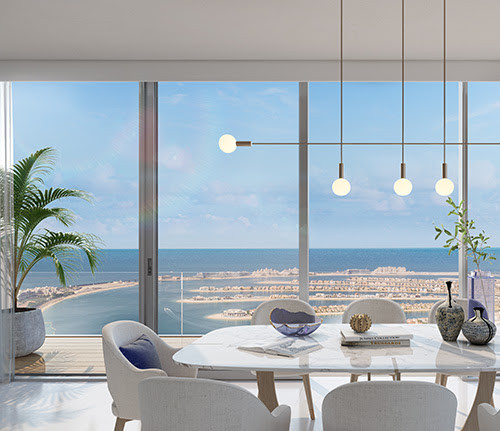 Beach Isle apartments floor-to-ceiling windows