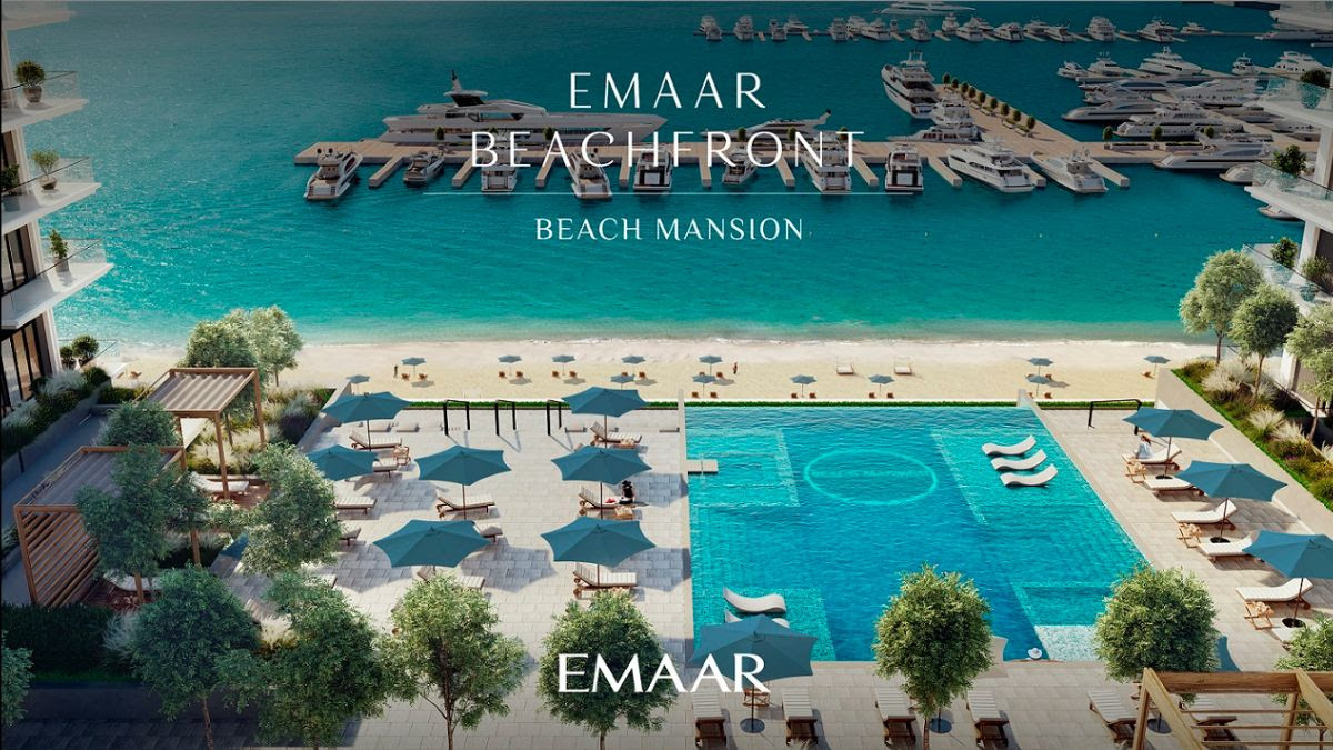 Beach Mansion at Emaar Beachfront in Dubai by Emaar Properties Apartments townhouses and penthouses