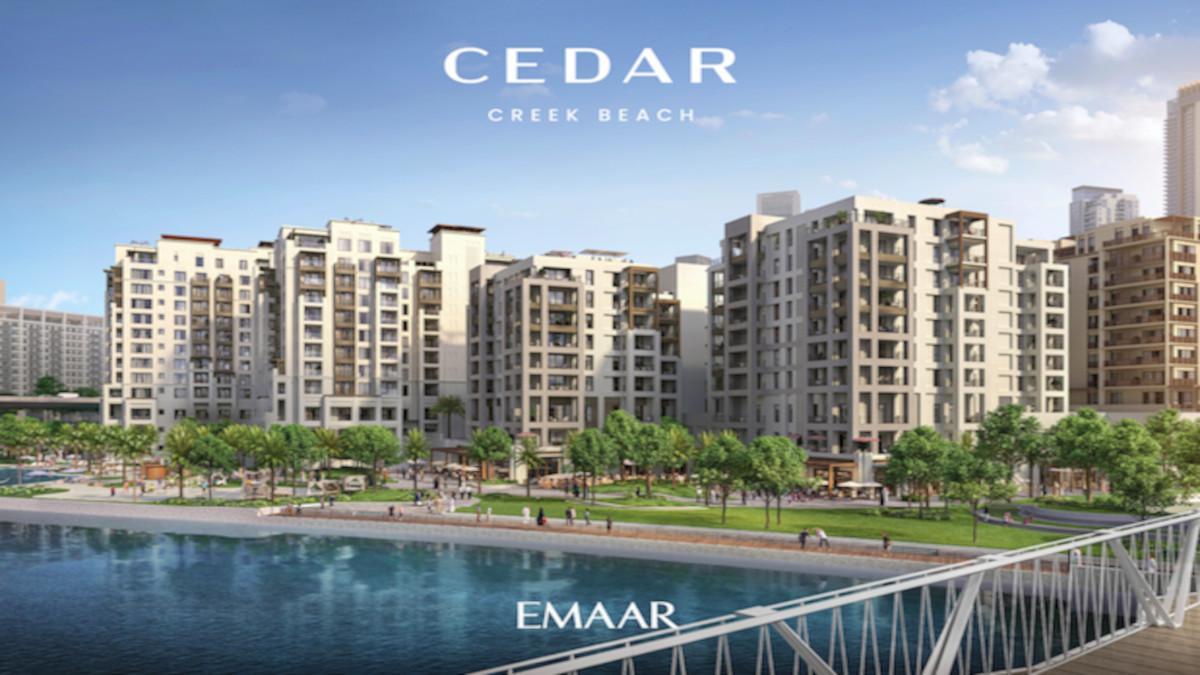 Cedar freehold apartments by Emaar at Dubai Creek Harbour