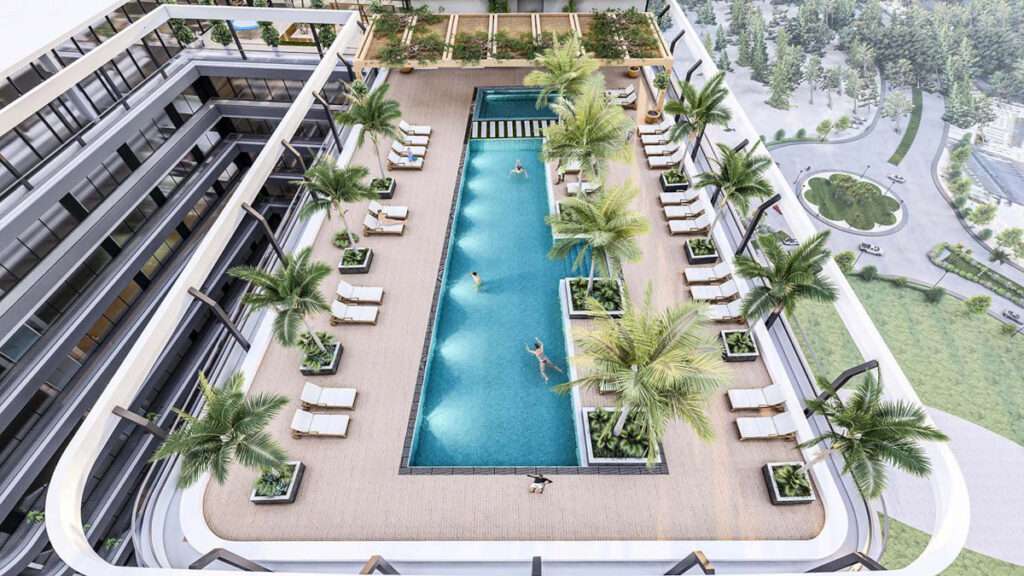The Community at Dubai Sports City Arena off plan apartments for sale