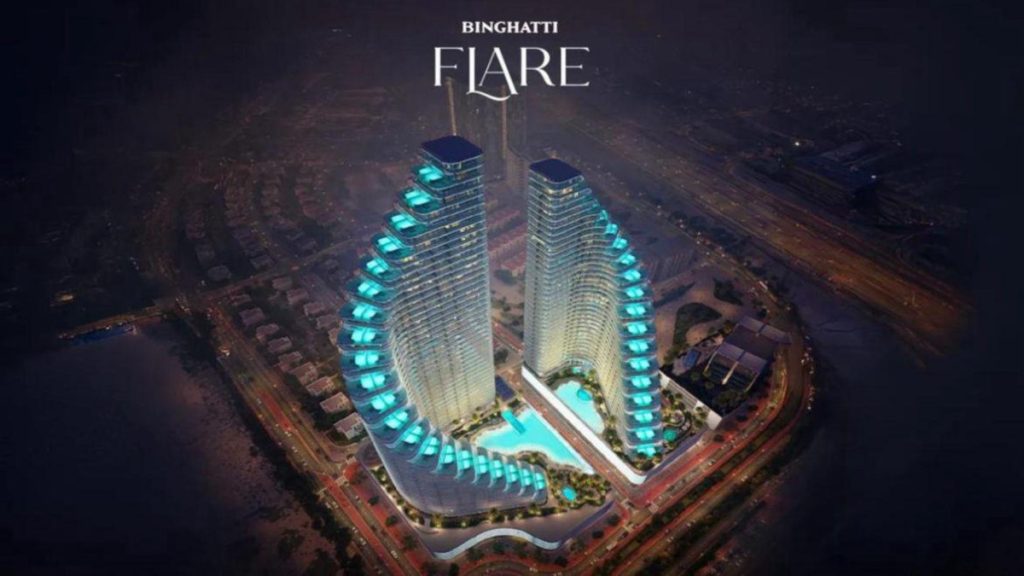 Binghatti Flare residential apartments at JVT Dubai