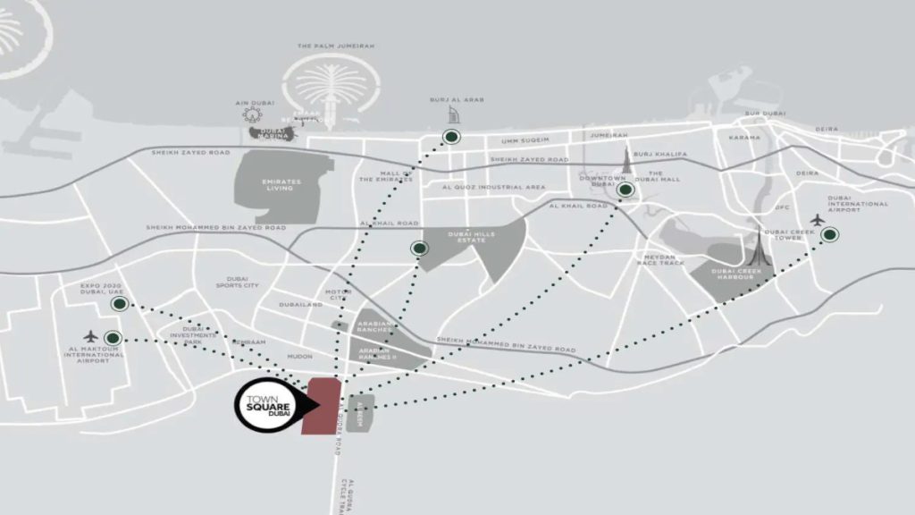 Fiori at Town Square Dubai off plan freehold residential apartment for sale