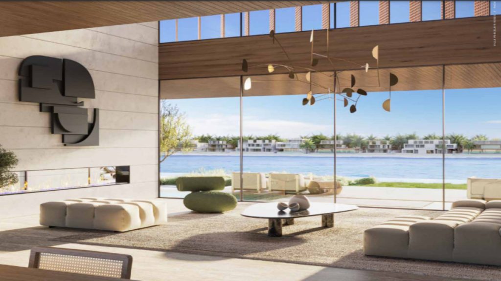 Palm Jebel Ali Dubai beachfront living mansions villas apartments properties