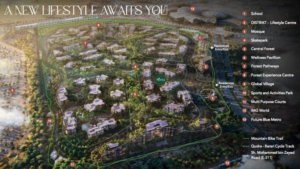 distrikt at ghaf woods by majid al futtaim at Dubailand