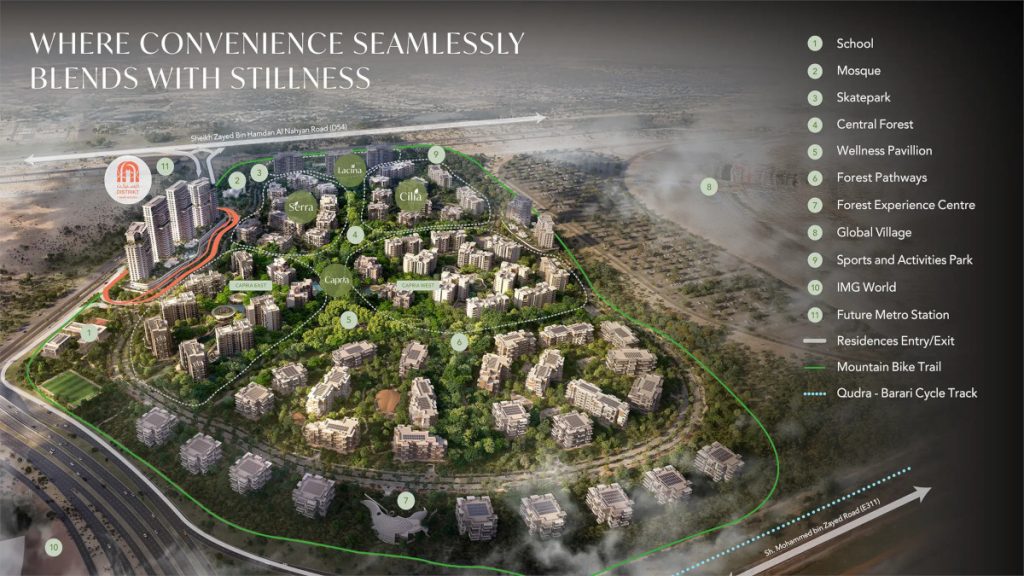 distrikt at ghaf woods by majid al futtaim at Dubailand