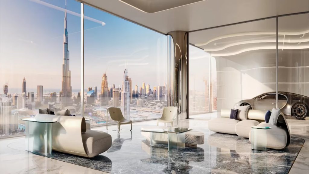 Binghatti Skyblade Burj Khalifa Boulevard Downtown Dubai