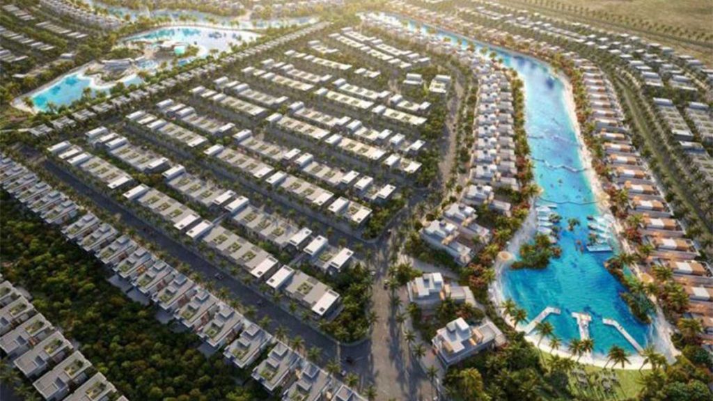 Damac Islands residences Dubai tropical life within the city