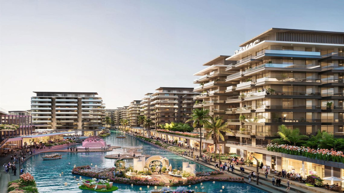 Damac Riverside Views Waterfront Apartments - Dubai