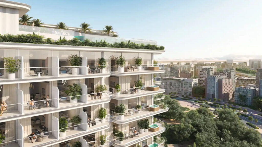 Le Blanc Dubailand fully furnished freehold apartments post handover plan