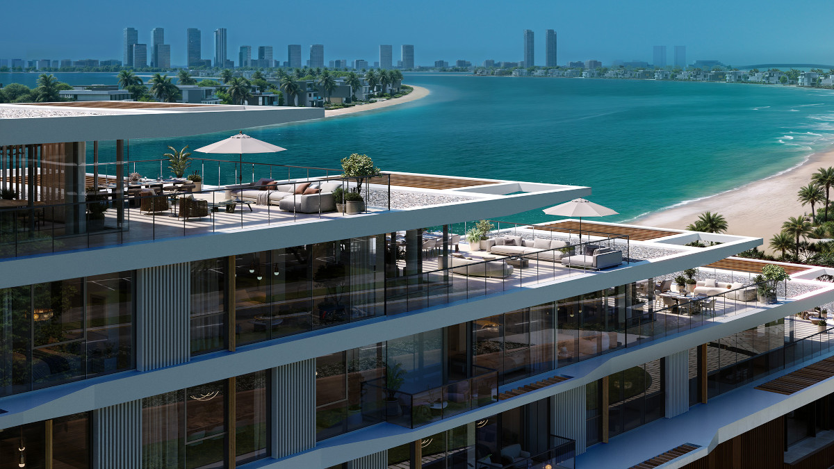 Palm Central Private Residences freehold apartments Palm Jebel Ali by Nakheel