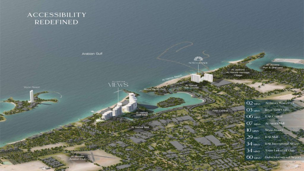 Soto Grande by Ellington Oceanside Luxury residences in Al Hamra RAK