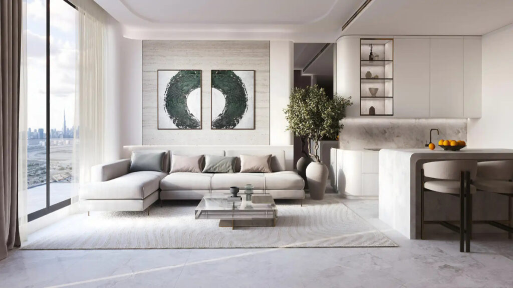 Binghatti Titania in Majan affordable freehold apartments off plan