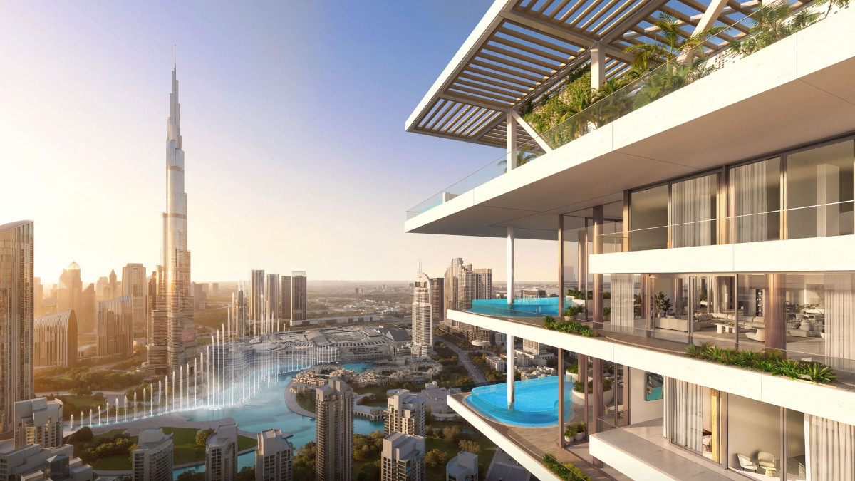 Fairmont Residences Solara Tower Luxury Downtown Dubai Apartments