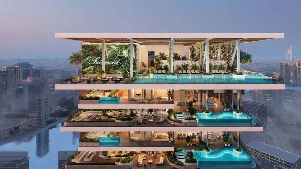 Fairmont Residences Solara Tower Luxury Downtown Dubai Apartments