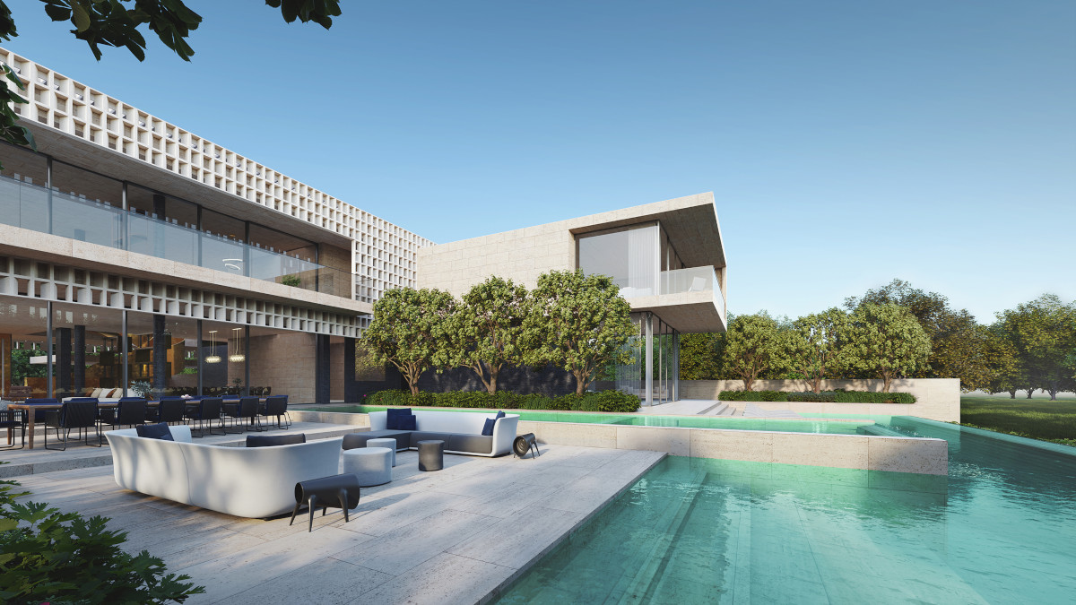 Nawayef Village luxury freehold villas and townhouses on Hudayriyat Island Abu Dhabi