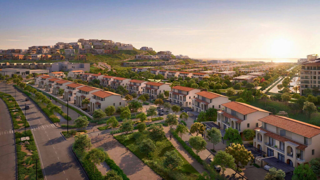 Nawayef Village luxury freehold villas and townhouses on Hudayriyat Island Abu Dhabi