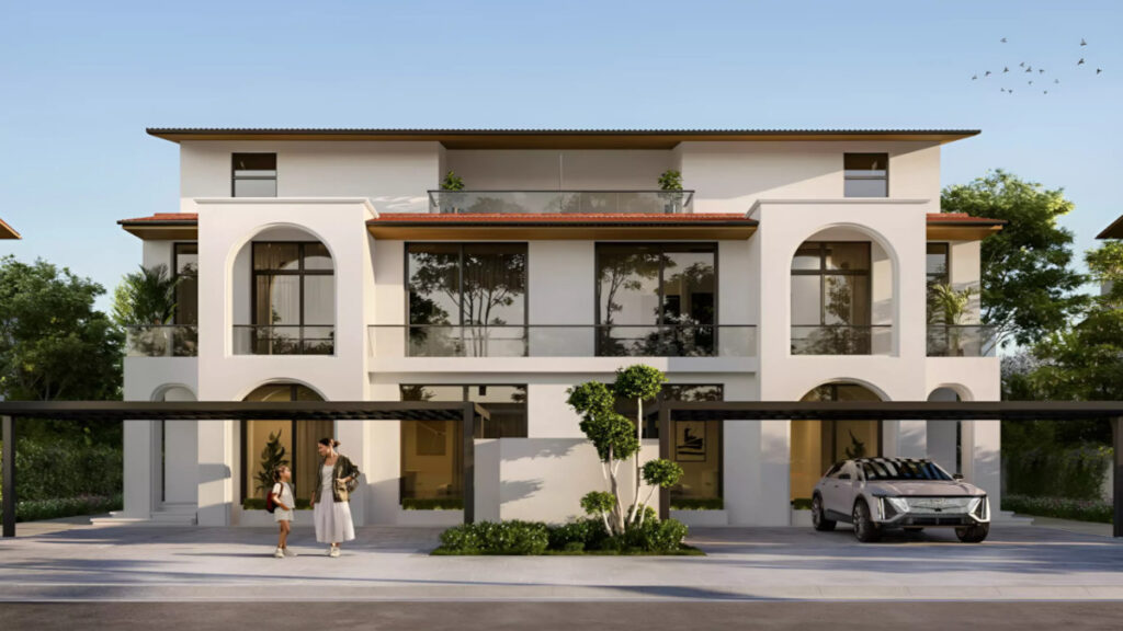 Nawayef Village luxury freehold villas and townhouses on Hudayriyat Island Abu Dhabi