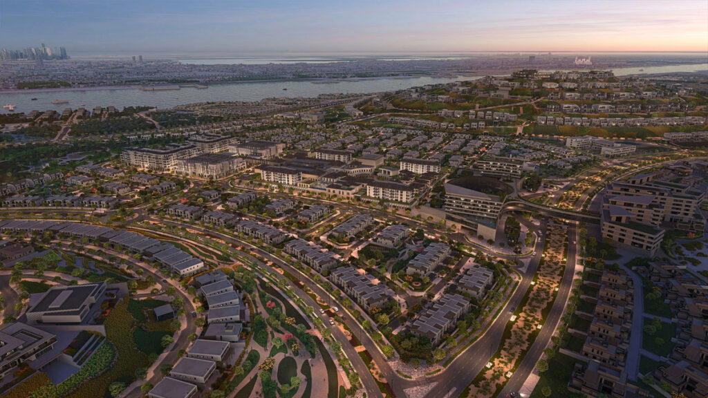 Nawayef Village luxury freehold villas and townhouses on Hudayriyat Island Abu Dhabi