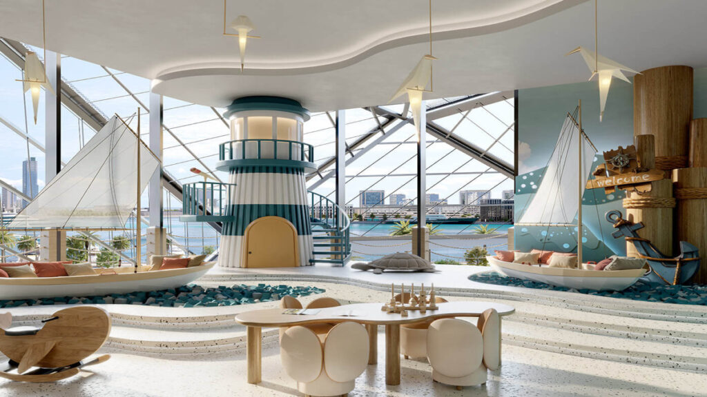 Portside Square in Mina Rashid Ellington Waterfront Apartments