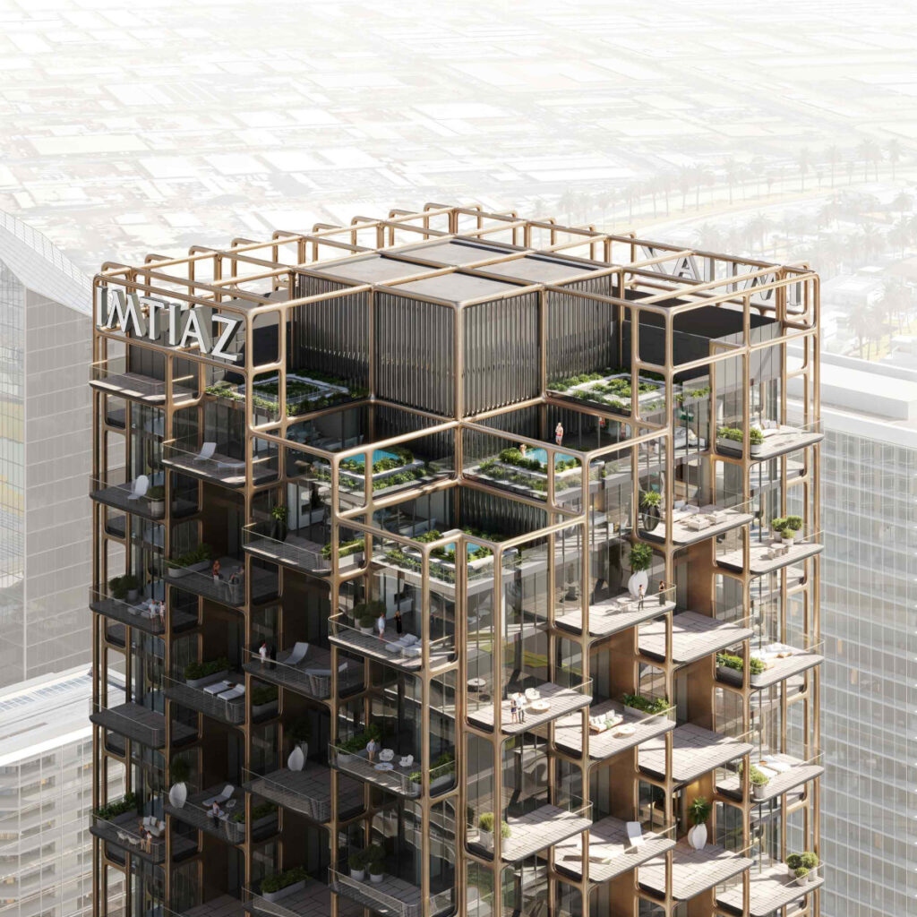 The Symphony Dubai by Imtiaz designed by Zaha Hadid