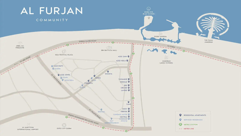Azizi Sikander Al Furjan freehold modern apartments