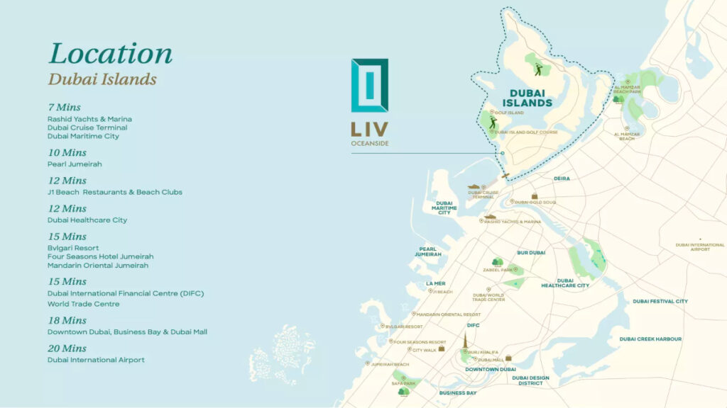 LIV Oceanside at Dubai Islands by LIV Developers