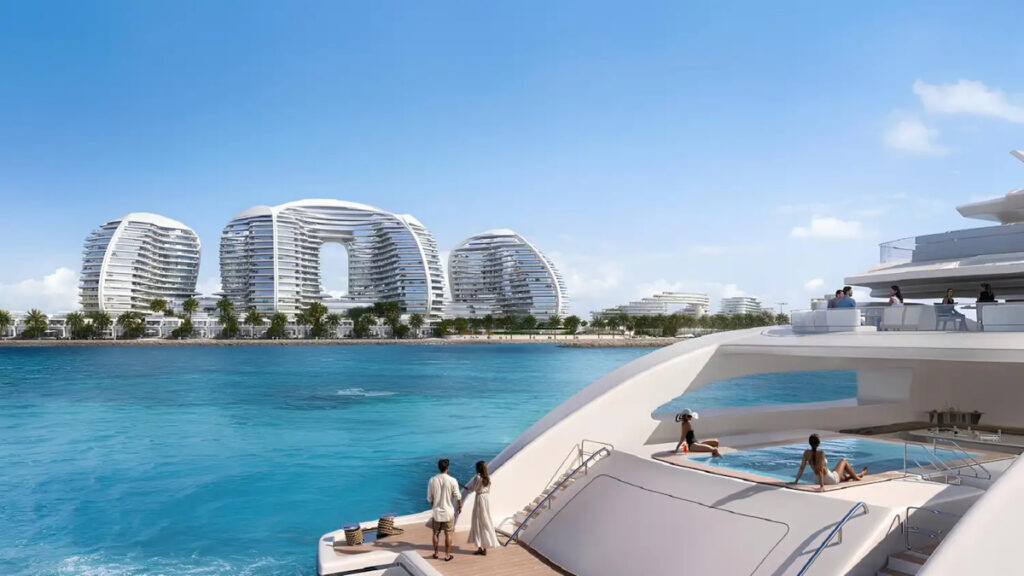 Oystra Al Marjan Island luxury freehold waterfront apartments