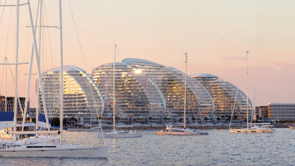 Oystra Al Marjan Island luxury freehold waterfront apartments