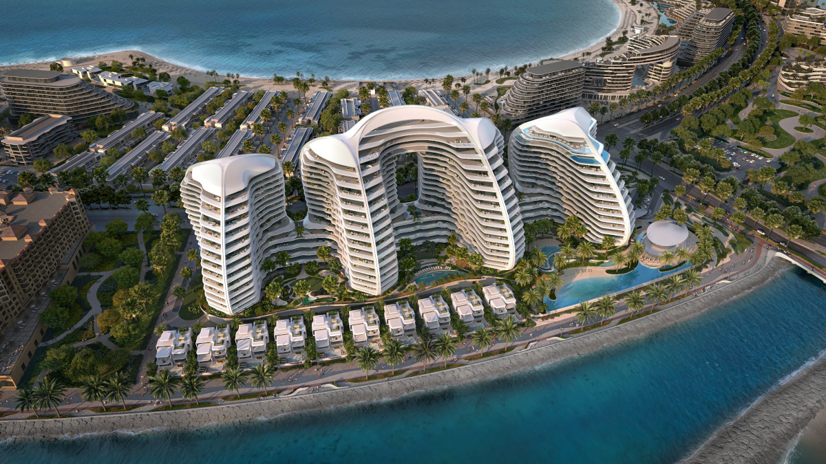 Oystra Al Marjan Island luxury freehold waterfront apartments