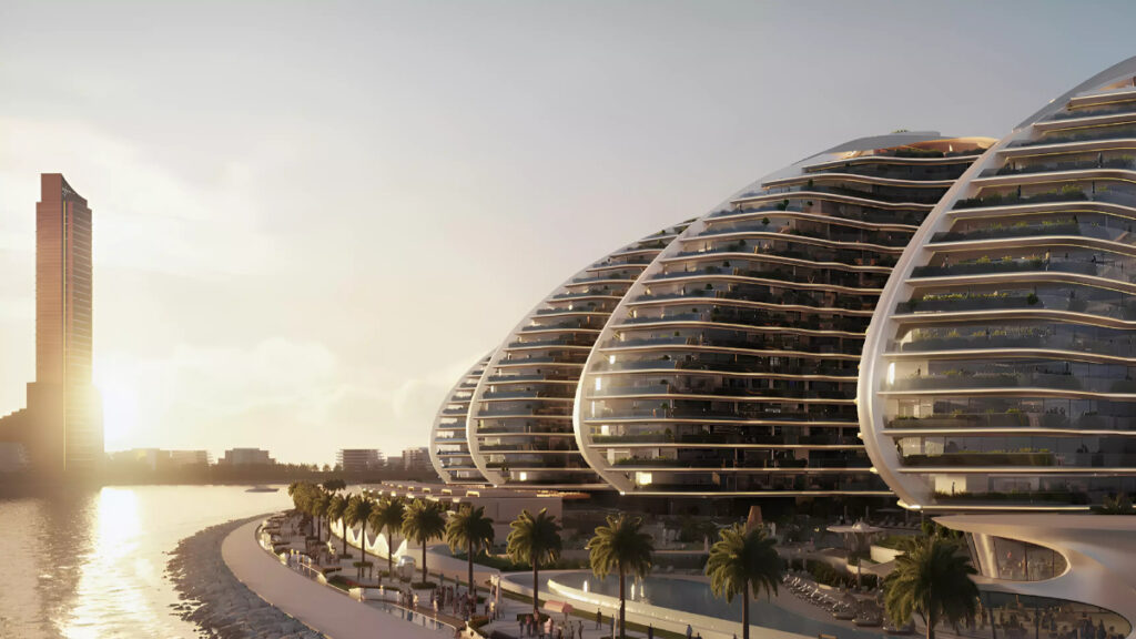 Oystra Al Marjan Island luxury freehold waterfront apartments