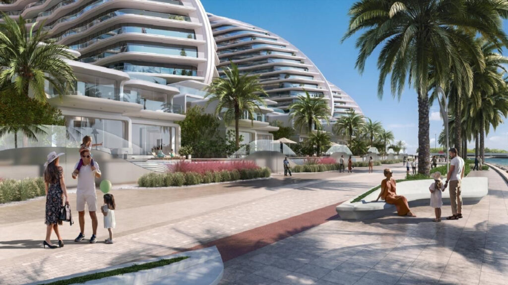 Oystra Al Marjan Island luxury freehold waterfront apartments