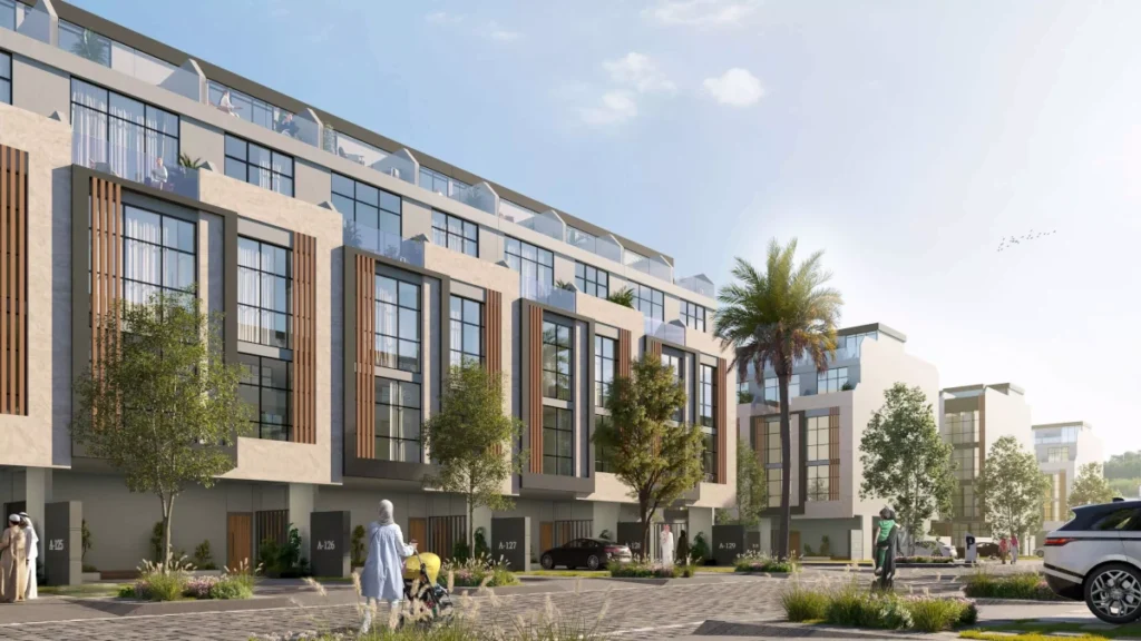 Reportage Village Khalifa City freehold townhouses