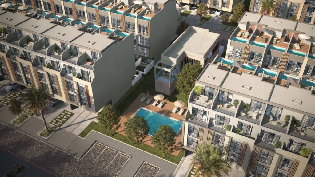 Reportage Village Khalifa City freehold townhouses