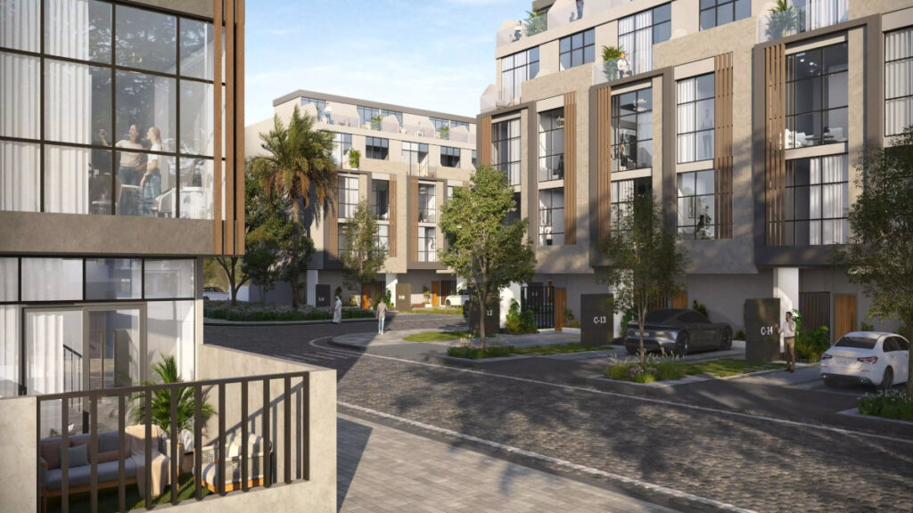 Reportage Village Khalifa City freehold townhouses