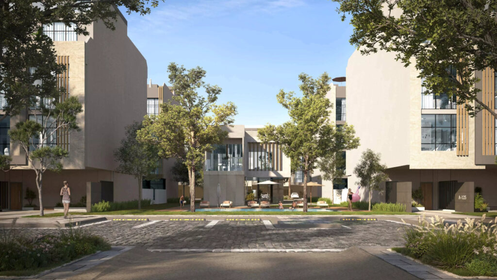 Reportage Village Khalifa City freehold townhouses